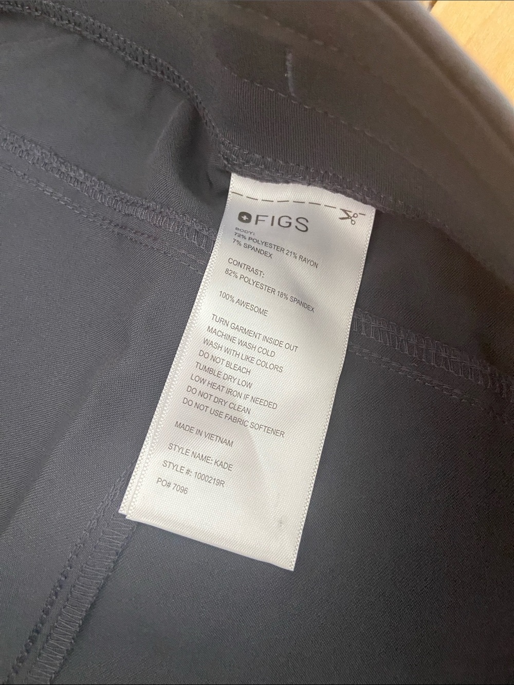 Figs Gray Scrubs- New without tag. - Picture 2 of 6